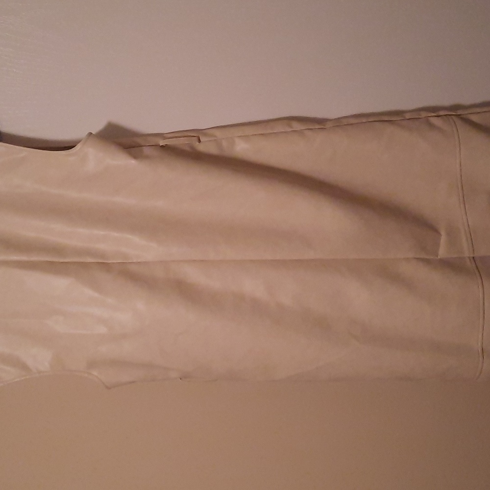 NEW  FAUX TRENCH COAT - Picture 4 of 4